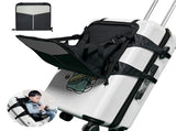 Travel Seat Kids, Kids Travel Essentials Portable Ride on Luggage Kids, Foldable Travel Seat V1369-AZ3-W-07177