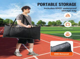 Barricade Backstop Net, 20x10 ft Ball Sports Barrier Netting, Portable Practice Equipment with Carry V952-DQW2010YC000EHXS0V0