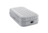 Intex Single Dura-Beam Deluxe Supreme Air-Flow Air Mattress 51cm 64488 V1032-IXSINGLEIRFLOW-64488