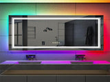 LED Bathroom Mirror 700x900mm Anti-Fog Shatterproof V178-66715