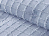 Vintage Design Homewares 3 Pcs Parquet Snooze Blue Comforter Set King V442-HIN-COMFORTER-PARQUET-SNOOZEBLUE-KI
