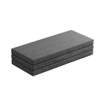 Giselle Bedding Foldable Mattress Folding Foam Queen Grey FOAM-MFM-TRIO-GY-Q