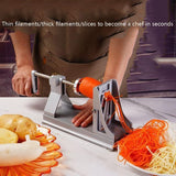 Manual Rotary Cabbage Graters, Cheese Grater Shredder, with 3 Interchangeable Blades, Hand Crank, V1369-AZ3-W-03103