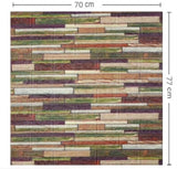 10PCS 3D Foam Patchwork Self Adhesive Home Wallpaper Panels 70 x 77cm V195-FT032