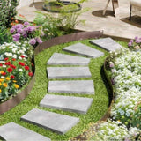 VEVOR Steel Landscape Edging 5 Packs 39 x 5in Rust-Resistant for Yard Brown V952-DXGJSPZ5PCS3BLAFEV0