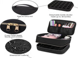 Nail Polish Case Organizer - Nail Case Bag - Nail Technician Bag - Nail Polish Carrying Case - UV V1188-MS101-01643-1