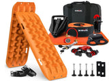X-BULL 4WD Recovery Kit Snatch Strap / Recovery Tracks Gen3.0/ Mounting pins V211-AUEB-XBRK011XBRT016
