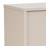 TV Cabinet with Storage Drawer Open Shelve Cabinet MDF in Champagne Colour V43-TVC-MAXL