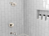 Shower and Tub Trim Kit, Compatible with Moen Posi-Temp Valve, Brushed Nickel V1258-DP02-C-1359