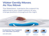 Mediflow Elite Premium Fiber Memory Foam Water Pillow 44 x 66 cm V442-ABR-PILLOW-ELITEWATERFOAM-WHITE-ST