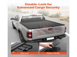 Retractable Tonneau Cover, 5.7 ft Hard Retractable Tonneau Cover with Built-in Drainage Pipe for V952-SSHBXGSDKDODGFKYUV0