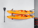 Wall Kayak Rack, 4-Capacity Wall Mounted Kayak Holders for Kayak Canoe Paddle Board, Kayak V952-BGS4G0000000MMS6PV0