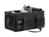 Sturdy & Breathable Pet Carrier for Small Cats & Dogs - Collapsible Travel Bag with Steel Frame, V888-ELOSUNG35870