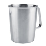 2000ml Large Stainless Steel Measuring Cup Mug Milk Frothing Pitcher Jug for Latte Coffee Art V1294-YM0727-JY09489