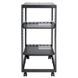 20U Open Frame Server 15''-40'' Adjustable Depth, Free Standing or Wall Mount Network Server V952-KFSJJH20U2340PHVWV0