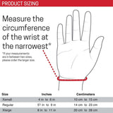Ultimate Wrist Lacing Brace Comfortable Left Compression Wrist Support with Removable Stays for V1370-AZ4-17844