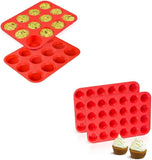 12-Cup Muffin Pan & Mini 24-Cup Cupcake V1259-DP01-A-4551