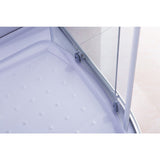 100x100cm Rounded Curved Shower Base in White V63-952261