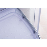 100x100cm Rounded Curved Shower Base in White V63-952261