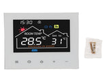 Smart Thermostat Touchscreen Programmable LCD Color Display Smart Thermostat Temperature Controller V1294-YM0901-3114250030212