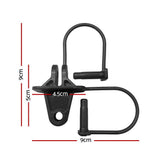 Giantz Electric Fence Insulators 200pcs Pinlock Black SFC-LOCK-200