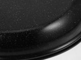 Black Stainless Steel Wok with Double Handles, Cooking Pot for Home Kitchen Use V1370-AZ4-08571