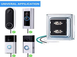Maxdot 1 Pack Doorbell Transformer 16V 30VA Compatible with Ring Wired Video Doorbell, Safe UL V1258-DP02-C-762
