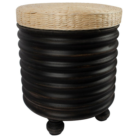 Nero Wave Stool / Side Table 40x45cm V637-90321STL