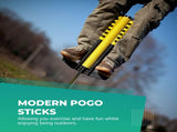 Black and Yellow Pogo Stick - Children's Large Jumping Jackhammer Toy V238-SUPDZ-28304910516304