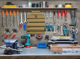 Roll Up Tool Bag Oxford Cloth, Waterproof & Heavy Duty Tool Organizer for Electricians & Carpenters, V1232-JSSNB-001