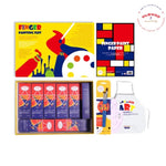 Flower Monaco Finger Paint Set DTK11476