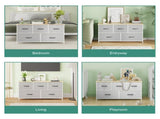 Black Chest of 5 Drawers Storage Cabinet Dresser Unit for Living Room or Bedroom LSB-59325