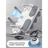 3-in-1 Multifunctional Push-up Training Board, Smart Timer & Counter Push , Home V1265-AU-518-WHITE