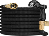 75 FT Garden Hose 2025 Upgarded Expandable Garden Hose w/10 Pattern Spray Nozzle, 650psi Pure V1259-DP01-A-4155