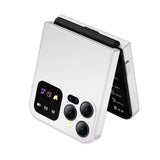 Mini Flip Phone 2.4-inch Screen Dual SIM Dual Standby Type-C Foldable Phone T4 V1192-AZ-W-33229