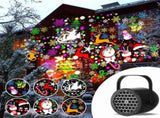 16-Pattern USB Christmas Projector Light, Three stylesHD Adjustable, USB Powered Lamp for Holiday V1192-AZ-W-17710