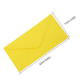 50Pcs Yellow Decorative Envelopes Self Adhesive for Mailing and Crafts V1370-AZ4-12020