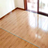 Clear Floor Mat, Plastic Waterproof Non Slip Area Rug, Easy Clean, Against Spills & Scratches, for V1370-AZ4-18768