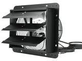 Shutter Exhaust Fan, 305 mm /12 inch with Temperature Humidity Controller, EC-motor, 904 CFM, V952-BYCSPQSDJEC12J2DNV3
