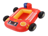 Summer Inflatable Fire Boat Car Shaped Babies Swim Float Boat Pool Float For Kids Red V1294-YM0703-3111230028312