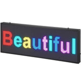 Programmable LED Sign, P10 Full Color LED Scrolling Panel, DIY Custom Text Animation Pattern Display V952-XGSGDBZP40X1EUY8FV3
