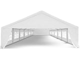 Wallaroo 7x12m Outdoor Event Marquee Gazebo Party Wedding Tent - White GAZ-CPT-712-YSN