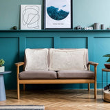 SOGA 2X 45cm Pillow Cover French Jacquard Woven France Peony Floral Made Throw Pillow FRENCHCUSHION227X2