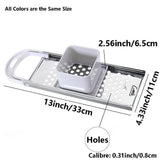Spaetzle Maker Stainless Steel Spaetzle Noodle Maker Doughnut Maker Manual Noodle Planer Safety V1192-AZ-W-30735