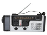 LED Hand Crank Radio AM FM SW Solar Dynamo Outdoor Emergency Radio with Portable Flashlight V1294-YM0523-3119220034211