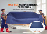 Moving Blankets, 2032 x 1829 mm, 29.5 kg/dz, 12 Packs, Professional Non-Woven & Recycled Cotton V952-DCBYT80X72IN5J3EWV0
