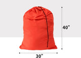 Extra Large Laundry Bag 6 Pack, Varied Colors, Travel Laundry Bags with Drawstring Closure, 30"x40", V1258-DP02-C-1392