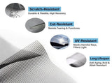 Pet Door for Screen Windows with Durable Anti-Scratch Mesh, UV-Resistant Frame, and Secure Locking V1341-ZY-Y4DTXCSQ-DARKGREY