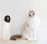 Automatic Laser Cat Toy with Interactive Rotating Light, Self-Play Fun for Indoor Cats, 5 Adjustable V1341-ZY-JETUQXQV-WHITE