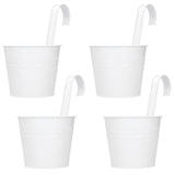 4Set Flower Plant Succulent Pot Wall Mounted Iron Planter Garden Balcony Accessory V1294-YM0901-3111210030311